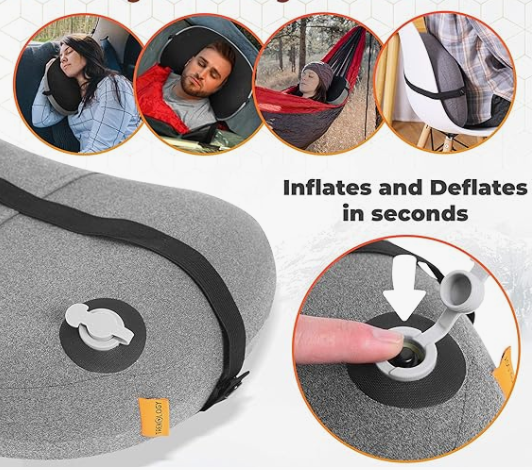 Ultra Light Inflatable Camping Pillow