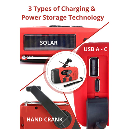 Emergency Connect Solar Radio