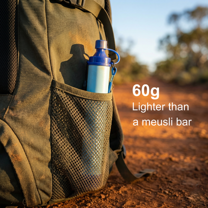 AWWA portable water filter