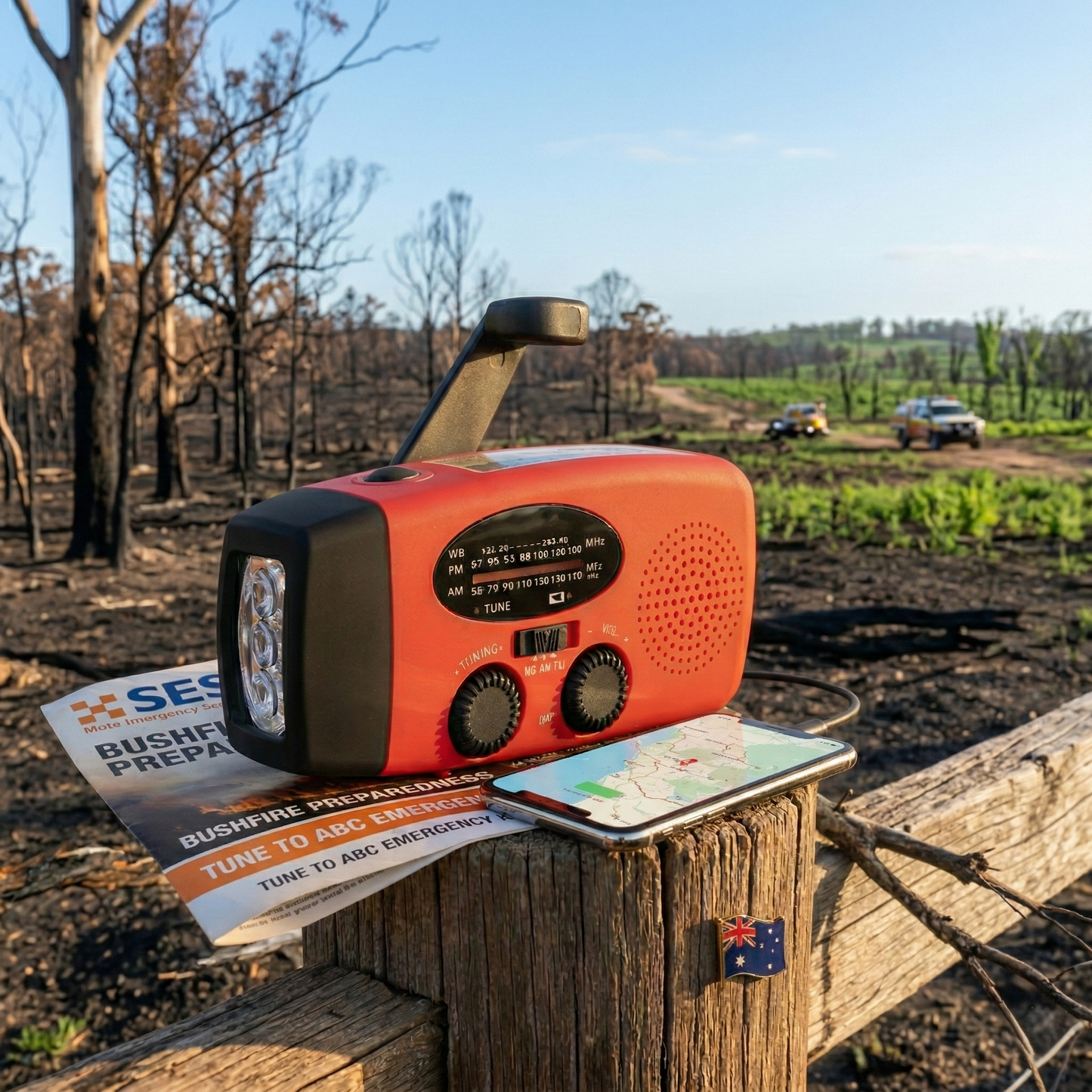 Emergency Connect Solar Radio