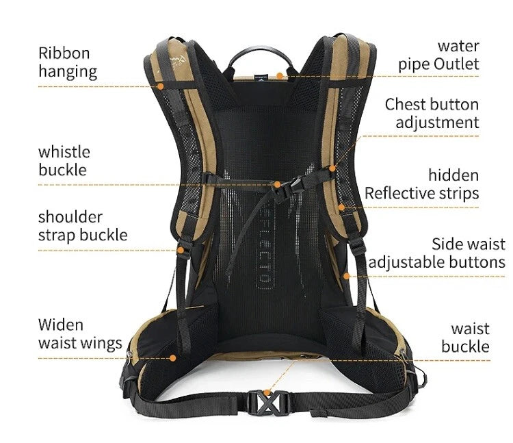 Inoxto Hiking Backpack 26L + 3L hydration system