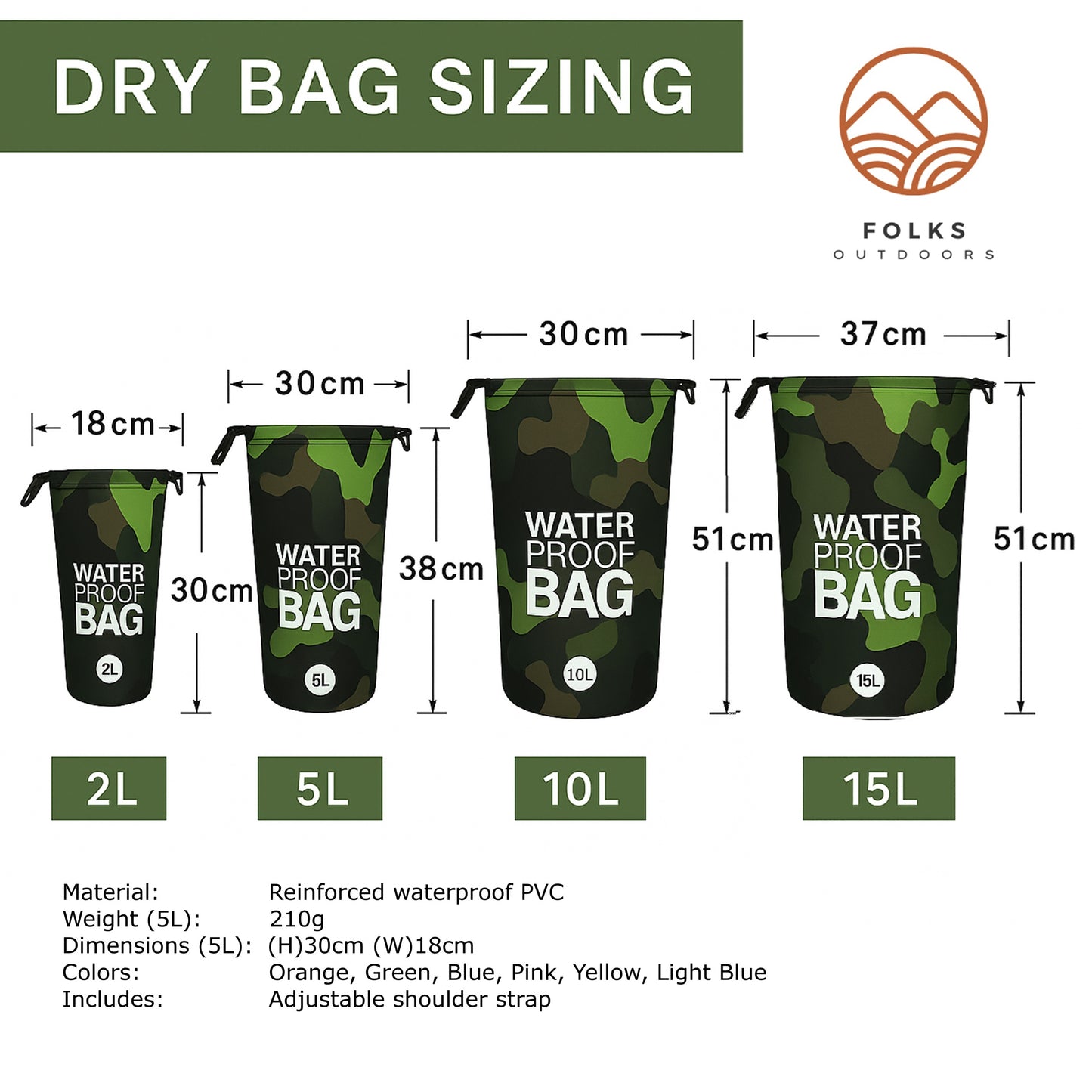 KooraDry Waterproof Bag PVC