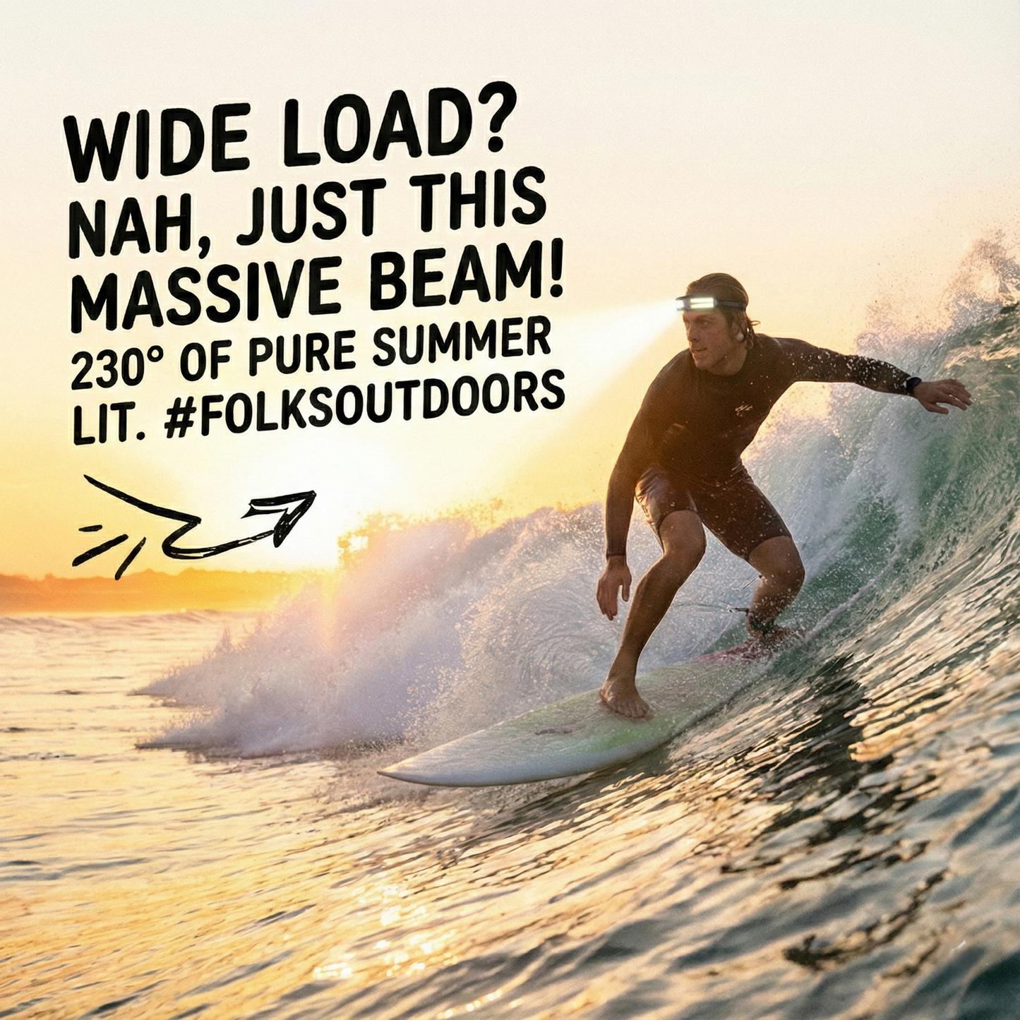 LED Headlamp The Midnight Ripper