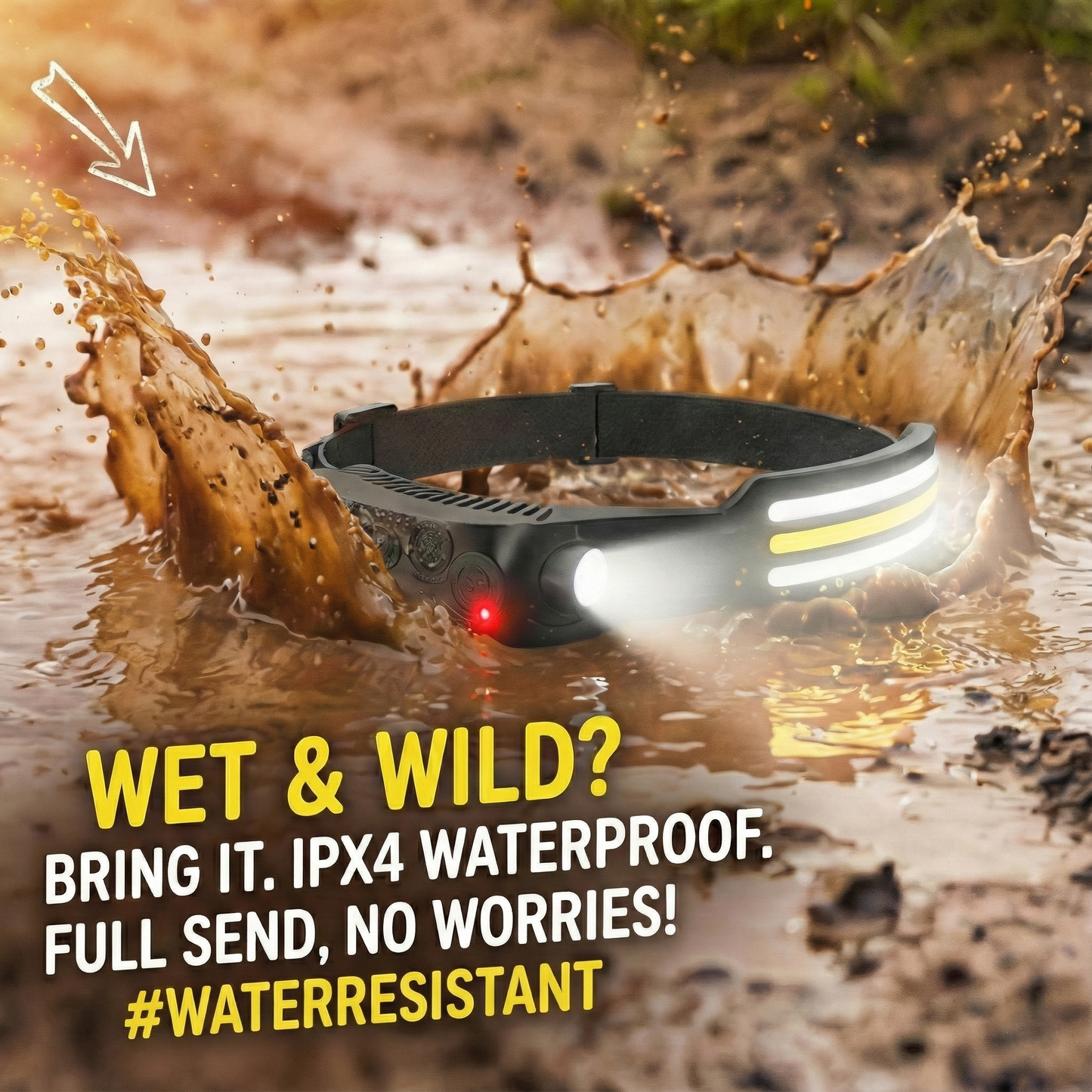 LED Headlamp The Midnight Ripper