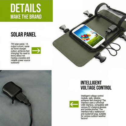 ECEEN solar backpack 35L