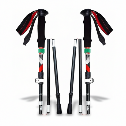 Lightweight Quick-Lock Trekking Poles (2 pieces)
