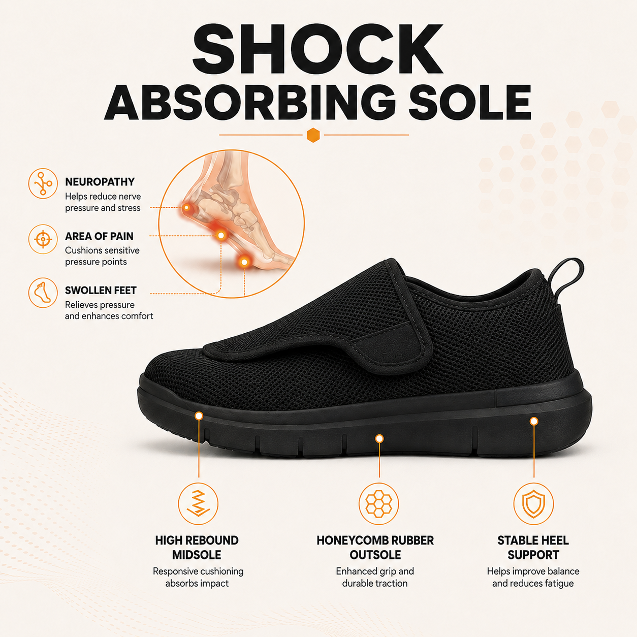 Amble Ease Walking Shoes