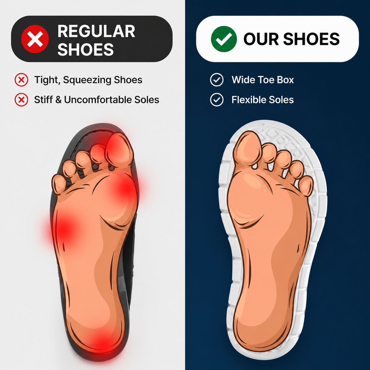 EasiStep · All-Day Support & Effortless Comfort