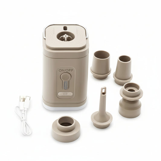 Mini Outdoor Electric Air Pump & Light