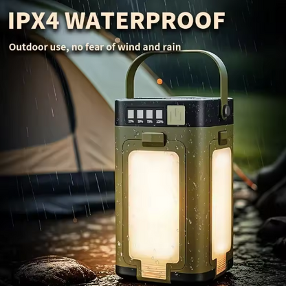 Multifunctional solar outdoor camping light