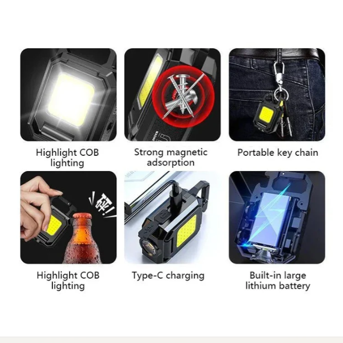 Rechargeable Keychain Light