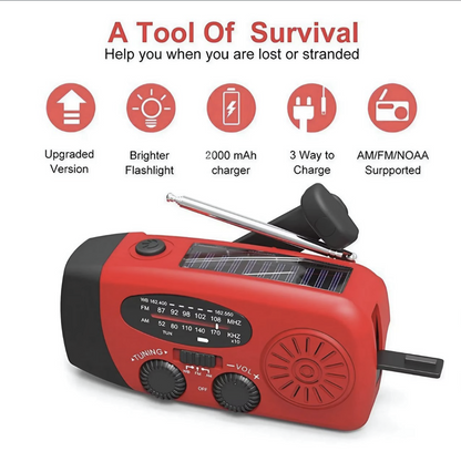 Emergency Connect Solar Radio