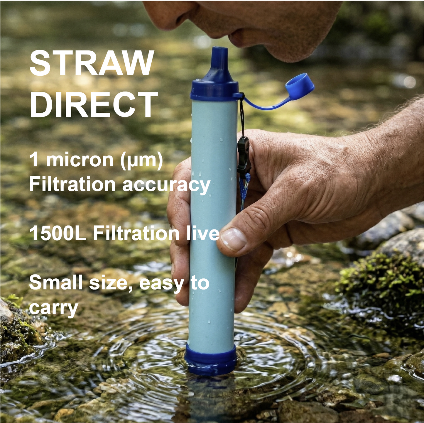 AWWA portable water filter