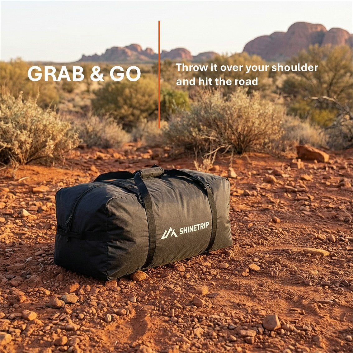 ShineTrip Multifunction Tunnel Tent  2 pers