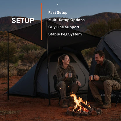 ShineTrip Multifunction Tunnel Tent  2 pers