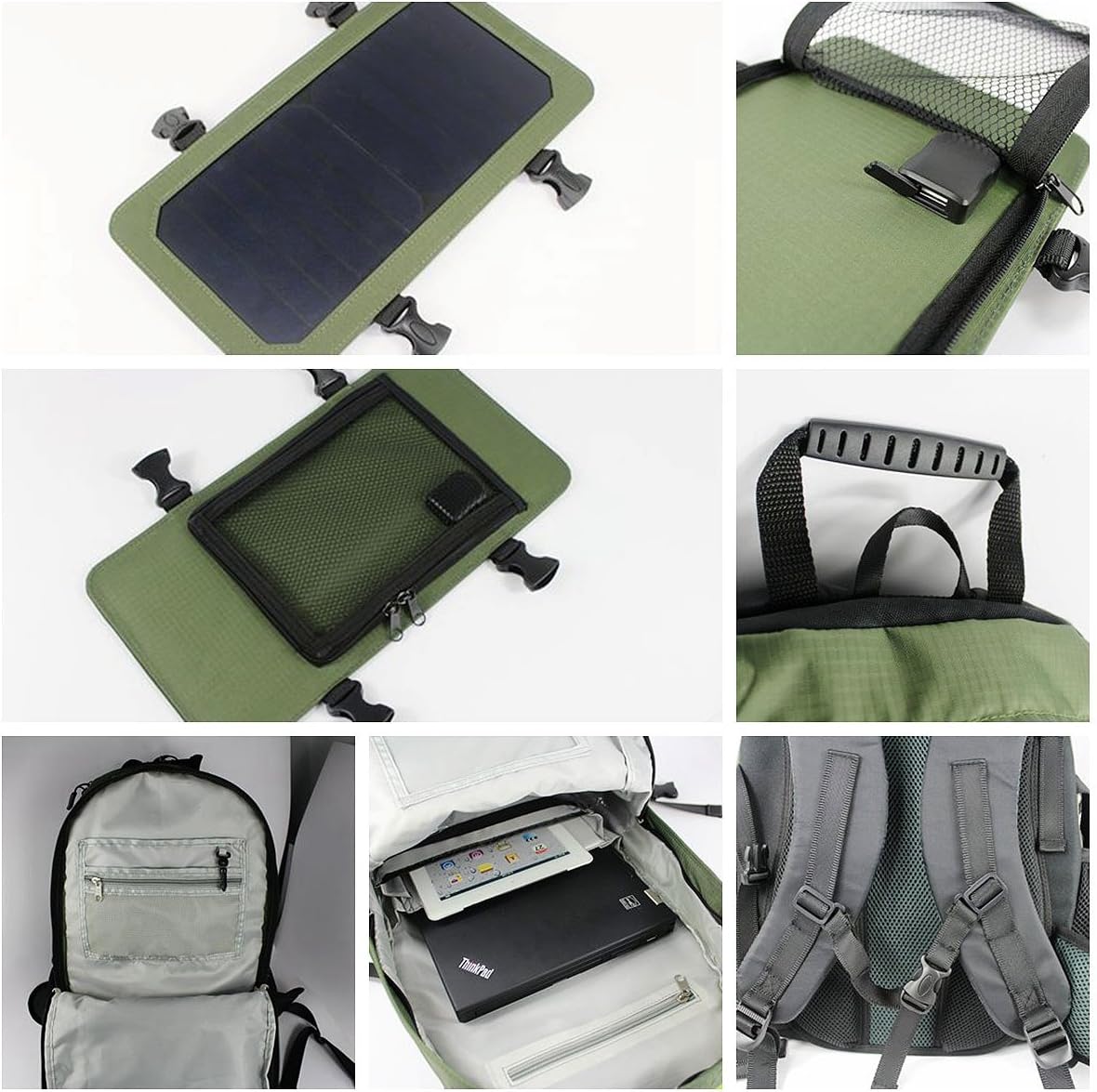 ECEEN solar backpack 35L