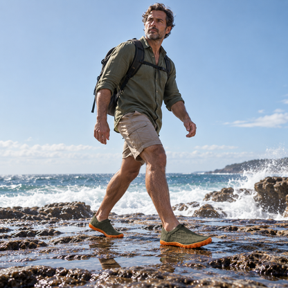 Folks Ground worn on the Australian coast