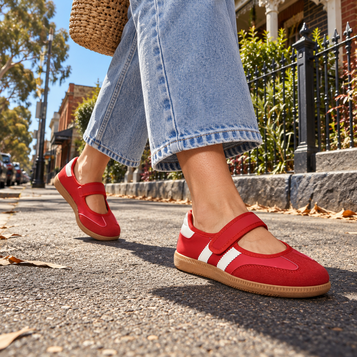 Folks Tilly Strap Sneakers