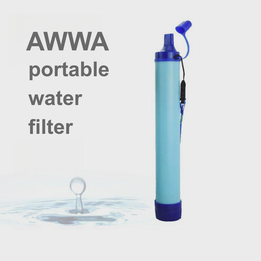 AWWA portable water filter